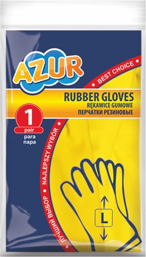Guantes de limpieza de goma AZUR talla L