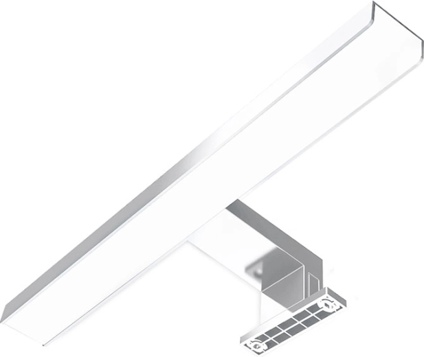 Solight iluminación LED para baño sobre espejo 3 en 1 40 cm cromado