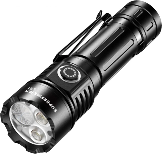 Superfire L21 linterna LED compacta 1350 lm USB-C