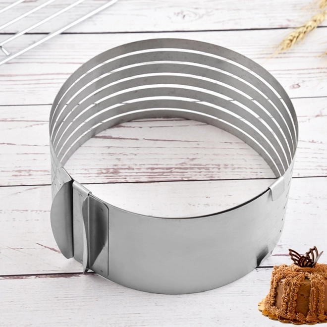 Aro ajustable para cortar tartas