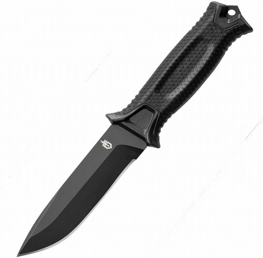 Gerber StrongArm – cuchillo de exterior, negro, filo liso