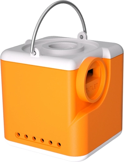 Flextail Nano Pump 5C1 bomba portátil 3 en 1 naranja