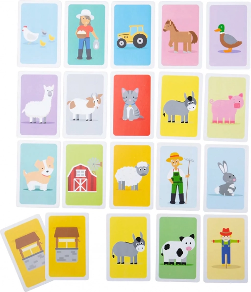 Juego de cartas Snap! Granja de Bigjigs Toys