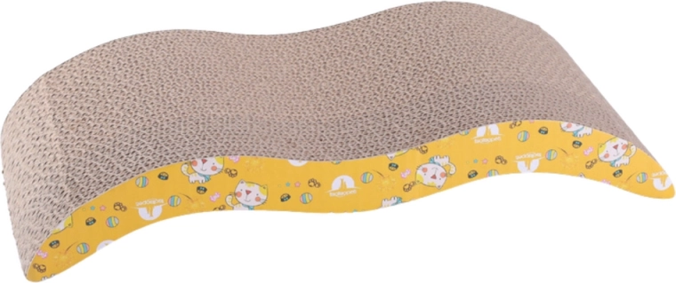 Cartón ondulado resistente y diseño divertido