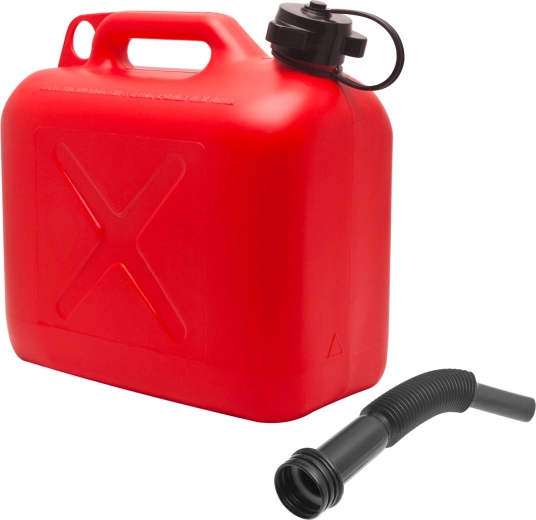 Bidón de gasolina de 5 l con boquilla flexible