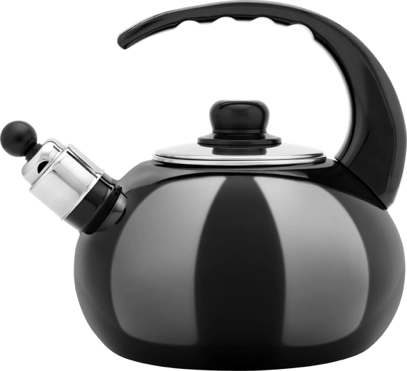 Tetera esmaltada 2,5 l negra