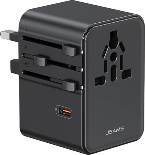 Adaptador de viaje 4 en 1 para US/AU/EU/UK