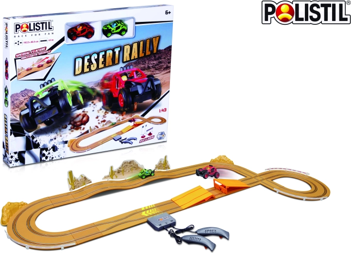 Pista de coches Polistil Desert Rally