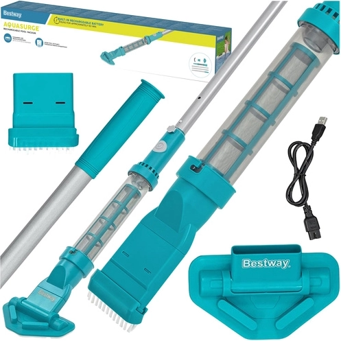 Aspirador inalámbrico recargable para piscina Bestway AquaSurge