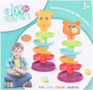 Pista de canicas jirafa para los más pequeños