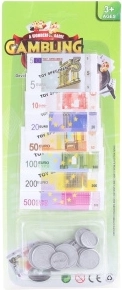 Juego de dinero euro – billetes y monedas