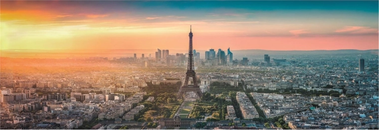 Puzzle panorámico de 1000 piezas High Quality París