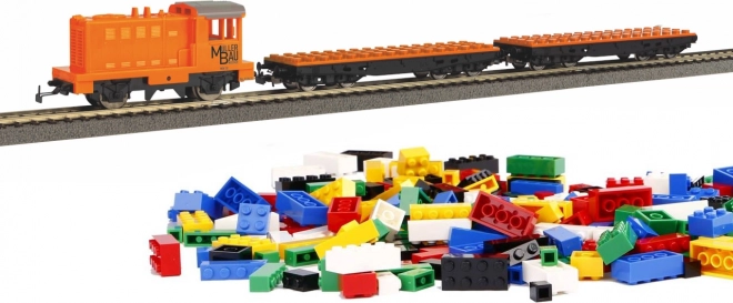 Juego de inicio Piko: tren de construcción con locomotora diésel
