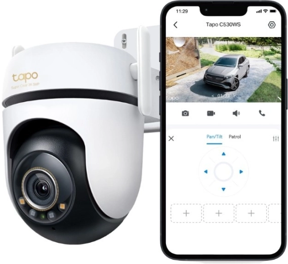 Cobertura de 360° con seguimiento de movimiento