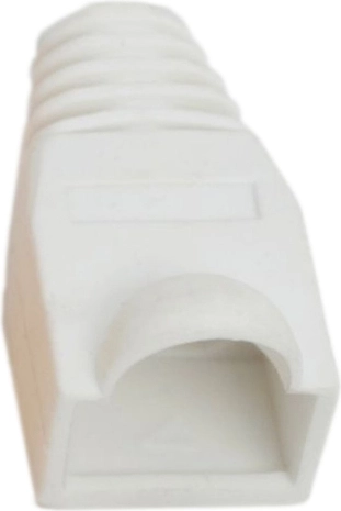 Protector blanco contra la rotura del cable para conector 8P8C