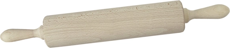 Rodillo de madera para masa 25/44 cm