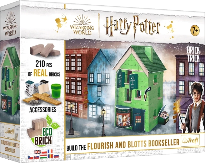 Set de construcción BRICK TRICK HARRY POTTER – Librería Flourish and Blotts, 210 piezas