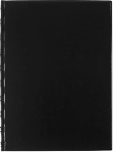 Carpeta A4 con bolsillo lateral Classic negra