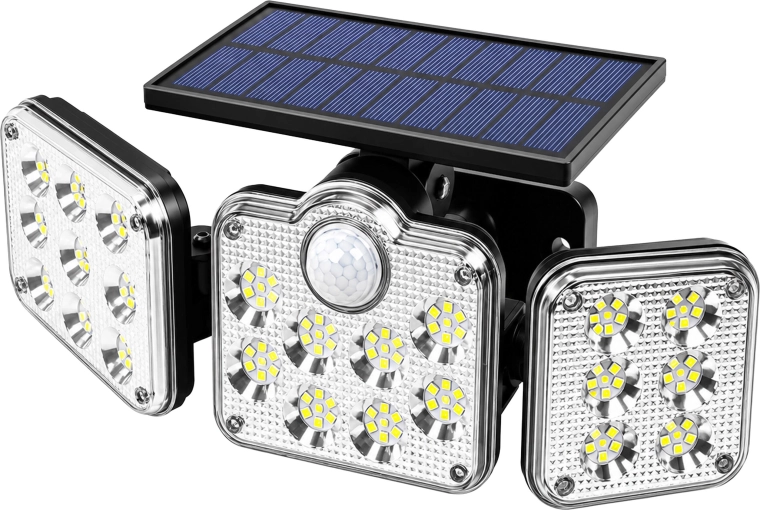 Iluminación LED amplia y ajustable