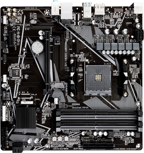 Compatibilidad con AMD Ryzen y 4× DDR4 para un rendimiento fluido