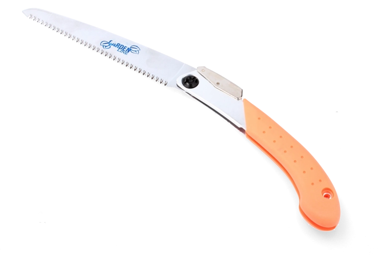 Sierra manual plegable con hoja resistente SK-5 de 21 cm