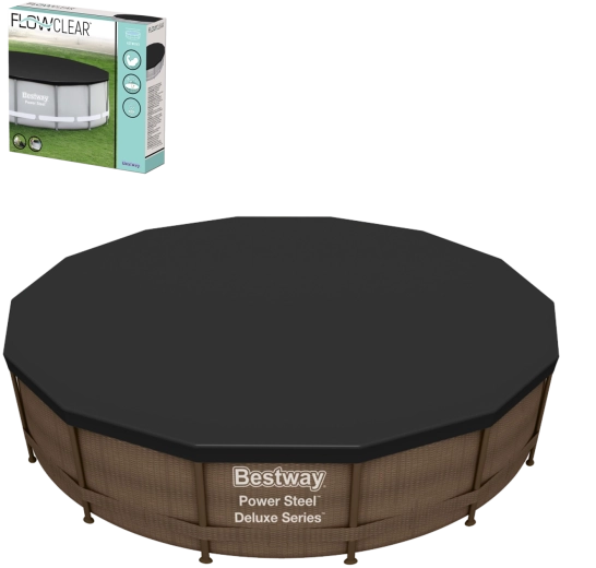 Cubierta para piscina desmontable Bestway de 427 cm