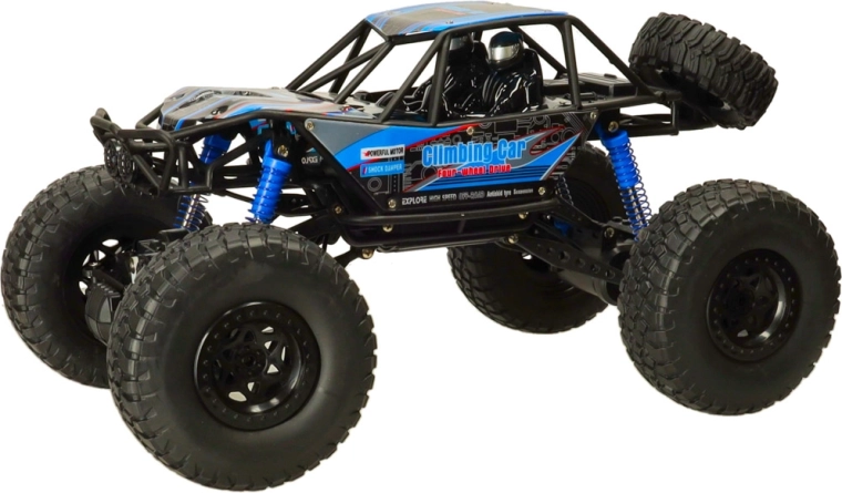 Coche todoterreno RC Crawler Climbing Car 1:10 4WD 48 cm – Azul