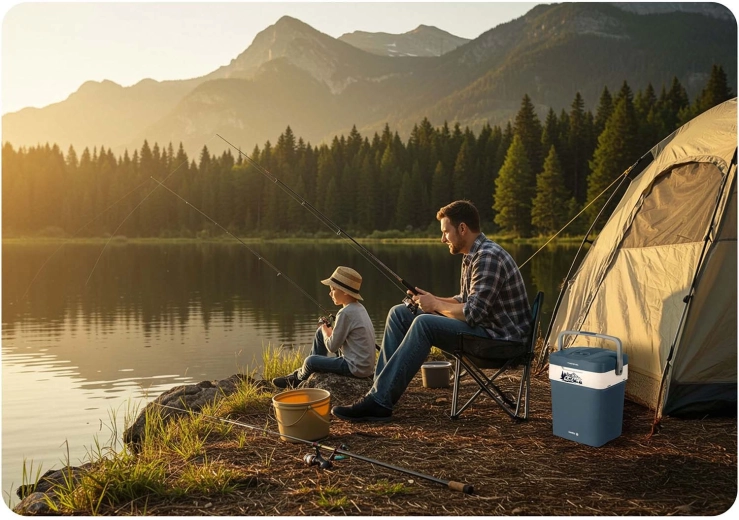 Ideal para camping, playa y picnic