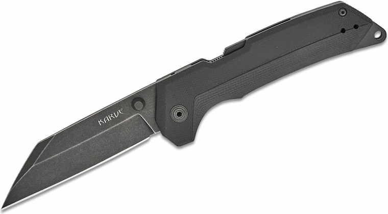 Cold Steel Karve navaja plegable 9,5 cm, negra, G10, clip