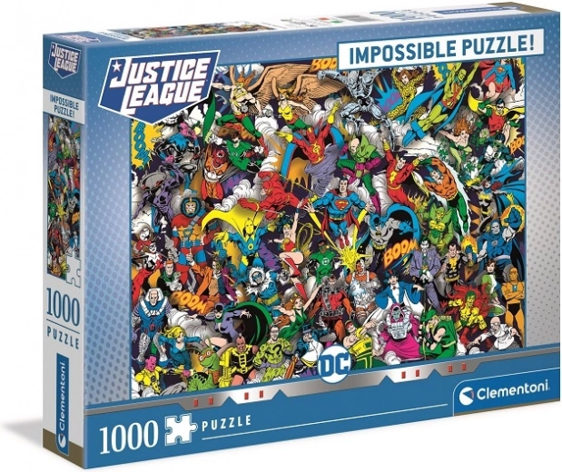 Puzzle Clementoni Impossible: DC Comics Justice League 1000 piezas