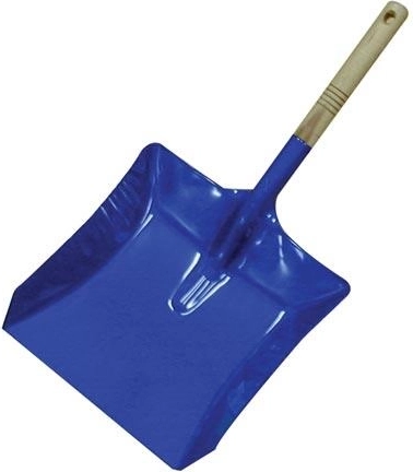 Recogedor para barrer con mango de madera