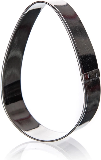 Culinaria cortador para galletas con forma de huevo 3,8 × 5,4 cm