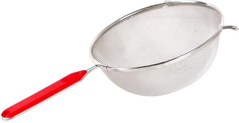 Colador TORO 20 cm de malla metálica fina