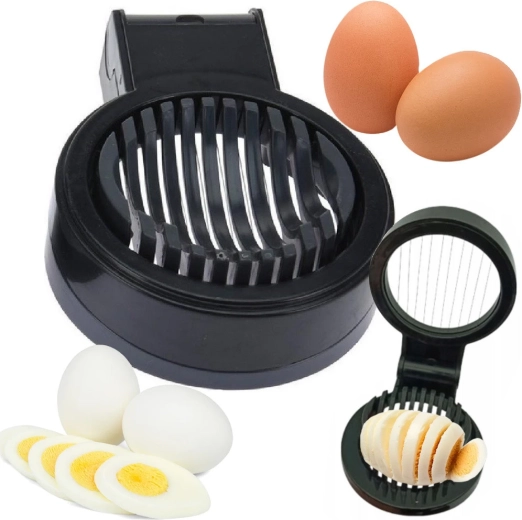 Cortador de huevos con hilos para rebanadas uniformes