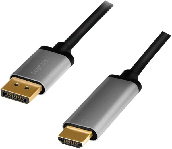 Cable DisplayPort a HDMI 4K/60 Hz 2 m con acabado de aluminio