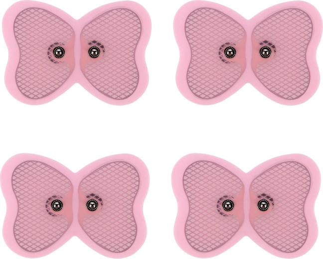 Cómoda forma de mariposa para un mejor contacto