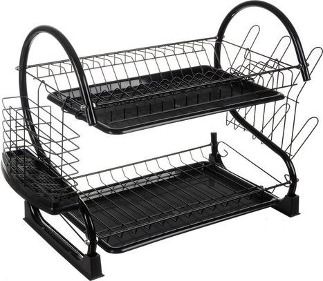 Prácticos soportes laterales para tazas y cubiertos