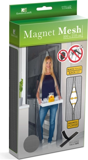 Malla para puertas para una ventilación cómoda