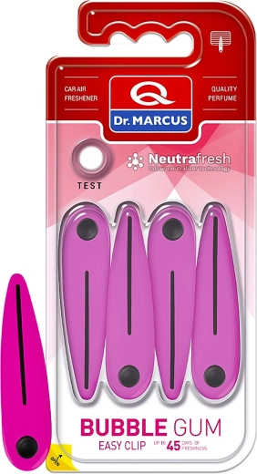 Dr. Marcus Easy Clip ambientador para coche Bubble Gum