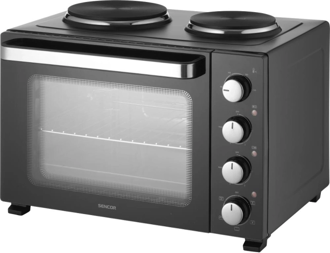 Horno y placas en un solo aparato