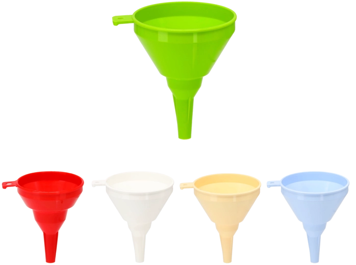 Pequeño embudo de cocina de plástico 8 cm FLONENTYNA
