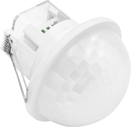 Sensor PIR de presencia empotrable Maclean MCE822 para control automático de la iluminación - 1 unidad