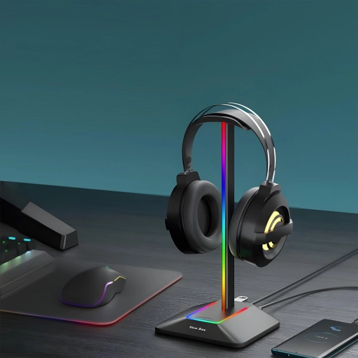 Almacenamiento cuidadoso y ordenado de los auriculares