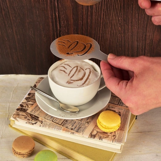 Latte art llamativo en pocos segundos
