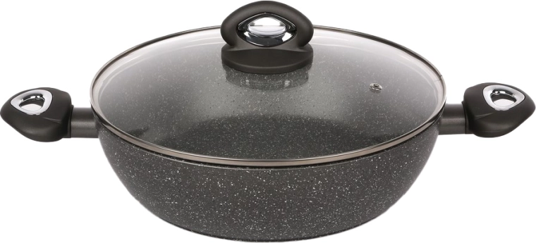 Cacerola Valdinox Rock con tapa 28 cm, 3,5 l