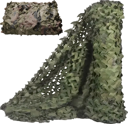 Red de camuflaje militar moro 2 × 2 m para balcón (sombreado) - 1 unidad