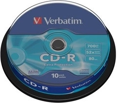 Verbatim CD-R Extra Protection 700 MB 52x - 10 unidades