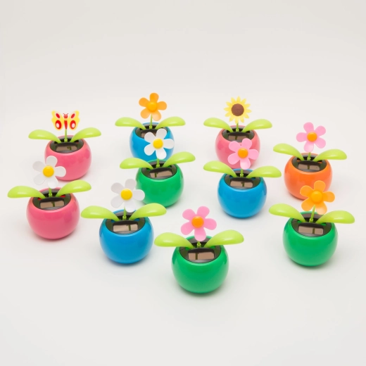 Decoración solar con figuras móviles - 1 unidad