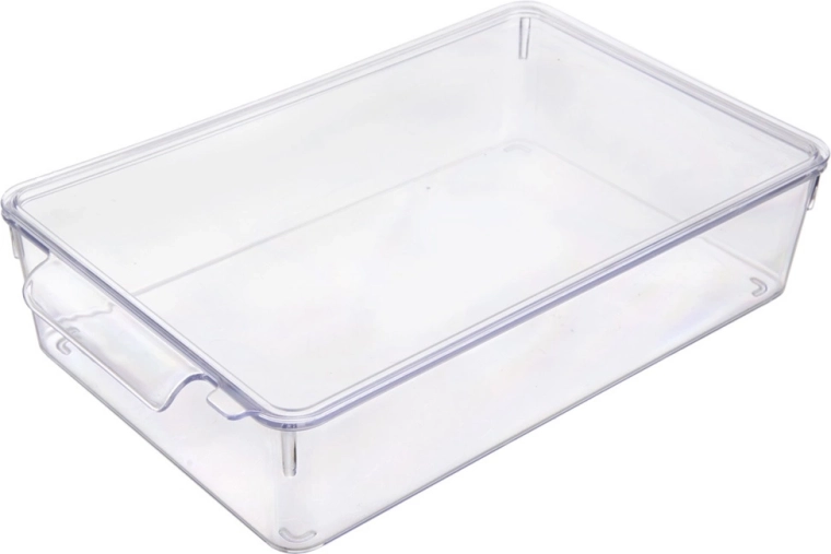 Organizador para nevera con tapa 32,5 × 20 × 7,5 cm