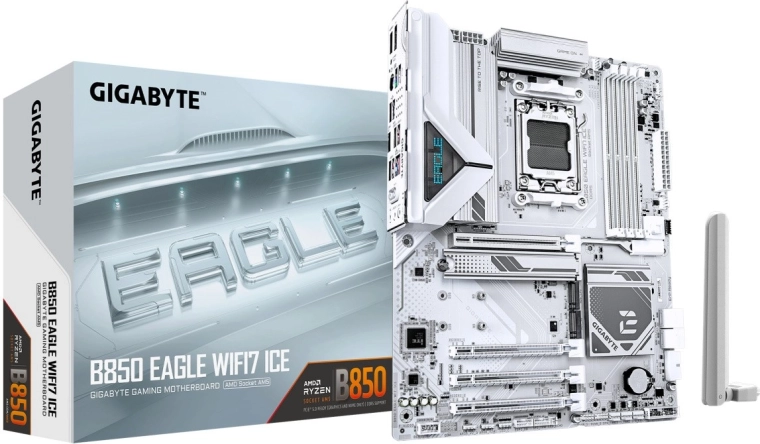 Placa base Gigabyte B850 EAGLE WF7 ICE
